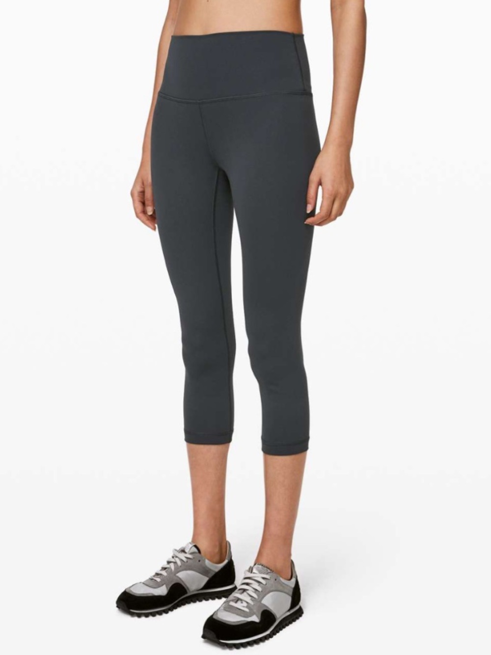 Lululemon Wunder Under Crop (High-Rise) *Full-On Luxtreme 21" Size 6 - Picture 2 of 8